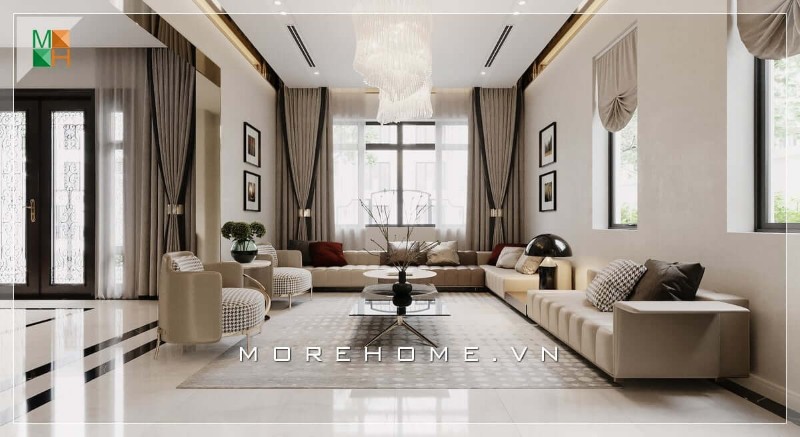 Thiết kế nội thất biệt thự Vinhomes Marina